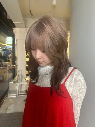 カラー RiA/レイヤーカッ ト/髪質改善のヘアスタイル