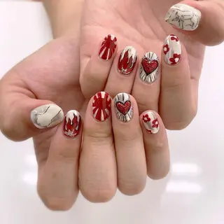 ネイル 五十嵐 美智のネイルデザイン