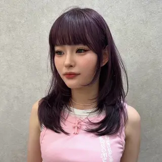 カラー 🎀Rimi୨୧ ✨艶✨color🎀のヘアスタイル