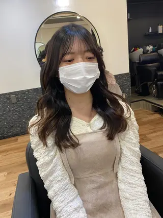 ロング SALOWIN吉祥寺suite店所属・似合わせレイヤー 🇰🇷荒木洋文のヘアスタイル