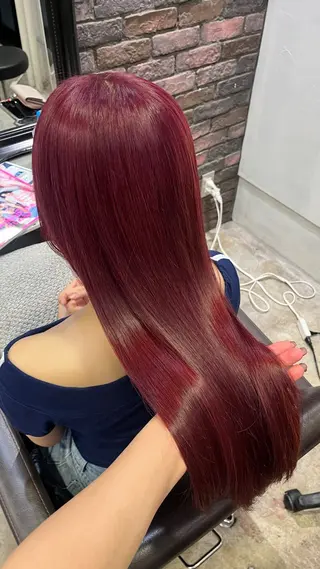 ロング カラー あやね 🎀 大濠のヘアスタイル