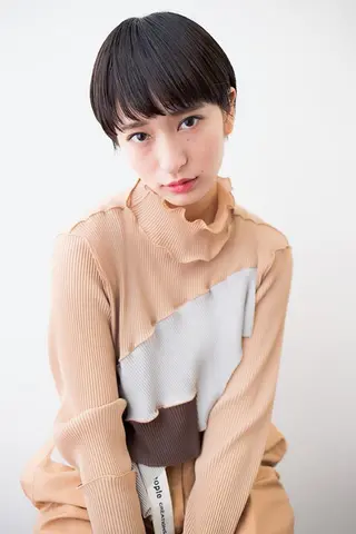 ショート 水口 英里のヘアスタイル