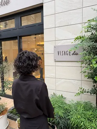 ミディアム パーマ イシカワ ユウタのヘアスタイル