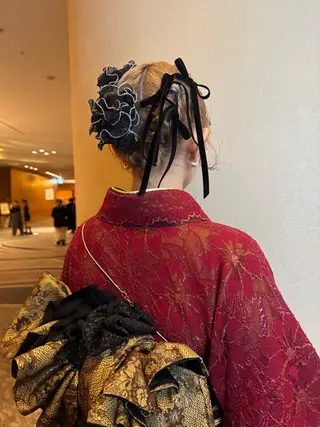 セミロング ヘアアレンジ ヘアアレンジ支持率 No.1🥇RIKOのヘアスタイル