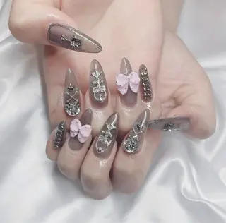 ネイル Lee Nails チップ長さだし専門店のネイルデザイン