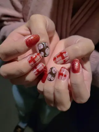 ネイル 3dパーツ/流行り 👧shushu❤️のネイルデザイン