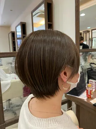 ショート カラー 《大人気髪質改善》 プログレス国分寺店のヘアスタイル