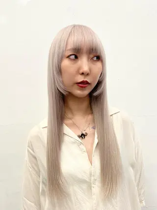 ミディアム カラー ヘアアレンジ HARU//原宿🤍 リピート率NO.1のヘアスタイル