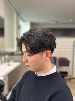 パーマ メンズ 🔷横浜/メンズ TAKUMI🔷のヘアスタイル