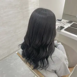 セミロング カラー 髪質改善&ヘアケア /菊池琉那のヘアスタイル