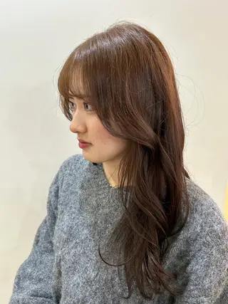 ロング カラー 似合わせ🕰️銀座 /Kaoruko🌱のヘアスタイル