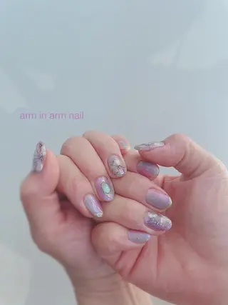 ネイル arm in arm ︎✿Yamamotoのマツエク・マツパデザイン