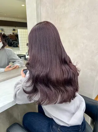 ロング ♡ナチュラルガーリー ♡ベージュ♡RINAのヘアスタイル