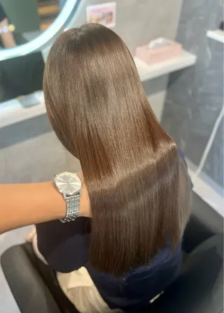 セミロング カラー パーマ ヘアアレンジ メンズ キッズ 髪質改善SALON MIST＋所属・阪神尼崎駅徒歩2分 半個室サロン　小田稔のヘアスタイル