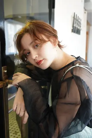 ショート ダメージレス◎東区/ 艶カラー💫/斉藤拓のヘアスタイル