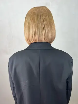 ショート 銀座/韓国/ワンホン 🤍艶髪🖤nahoのヘアスタイル