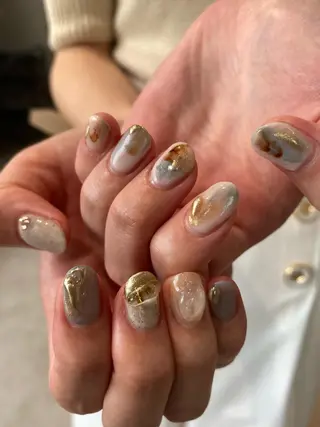 ネイル AO所属・RISAKO 艶髪モテヘア🎀府中のヘアスタイル