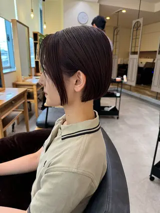 ショート HAIR POCKET ritta所属・城下 颯世のヘアスタイル