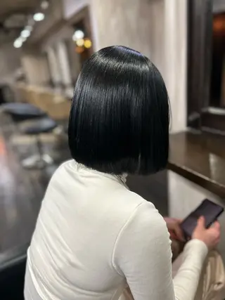 ショート カラー HAIR SALON M Fes 池袋所属・韓国風艶髪✨ 高松静香☑️のヘアスタイル