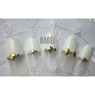 ネイル BABELバベル所属・江戸川橋✨BABEL 【バベル】大人可愛いのネイルデザイン