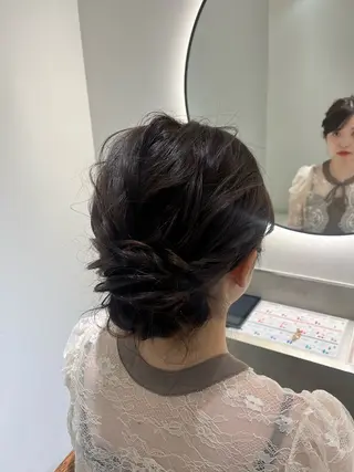 ヘアアレンジ 髪質改善/レイヤー× 縮毛矯正🤍maiのヘアスタイル