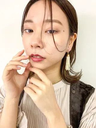 ミディアム NATSUKI /  ショートのヘアスタイル