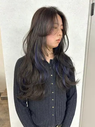 ロング カラー レイヤー/透明感 カラー💘akariのヘアスタイル