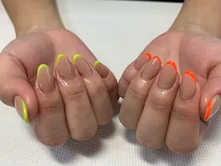 ネイル rukianail 新里のネイルデザイン