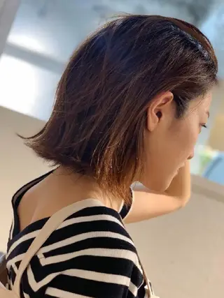 ショート 安永 萌花のヘアスタイル