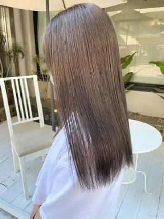 セミロング カラー 佐藤 魁人のヘアスタイル