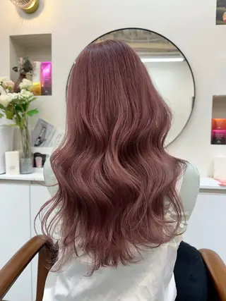 ロング カラー レイヤー/顔周り /いいぬまみかのヘアスタイル