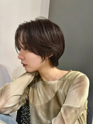 ショート 岸本 理希のヘアスタイル
