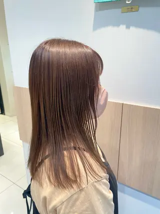 セミロング カラー 🦋艶髪ハイトーン / Mio🦋のヘアスタイル