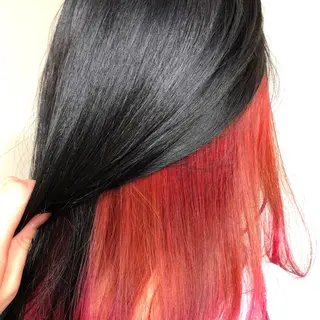 ミディアム カラー 髪質改善/レイヤー ストウシンゴのヘアスタイル