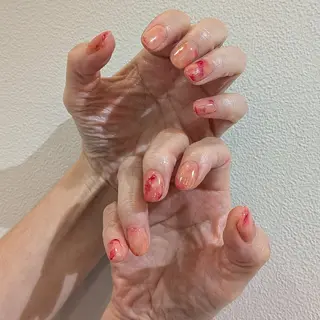 ネイル 6RokuHair（ロクヘアー)所属・門川 茉奈美のネイルデザイン