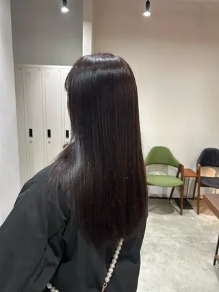 ロング おしゃれボブ/暖色 カラー🧶いろはのヘアスタイル