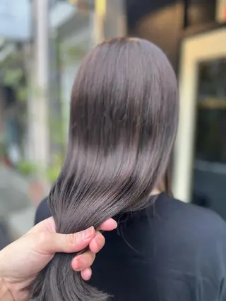 セミロング カラー SALOWIN神戸三宮店所属・【美髪を叶える】中谷 彰宏（アキ)のヘアスタイル