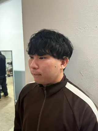 パーマ メンズ 直前予約大歓迎‼️/ 松野和志のヘアスタイル