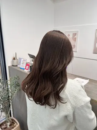 セミロング カラー hair salon SILLO.のヘアスタイル