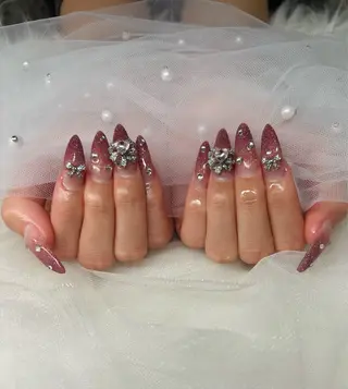 ミディアム Amonail♡ RINAのネイルデザイン