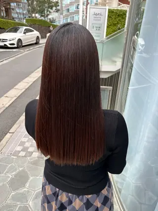 セミロング Wisteria所属・美髪特化✨ 伊織✨縮毛矯正✨のヘアスタイル