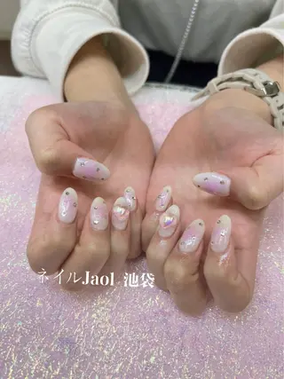 ミディアム nail jaol池袋店所属・ネイルJaol 池袋のネイルデザイン