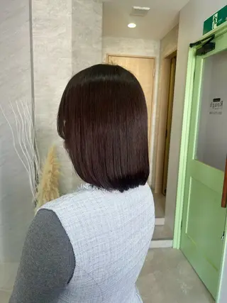 ミディアム Hair Lounge Rough所属・透明感カラー /hiyori🌟のヘアスタイル