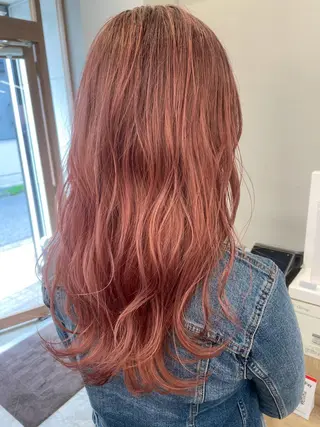 セミロング SAEKI【ior 】北千住店ブリーチのヘアスタイル