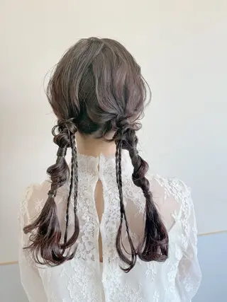 ヘアアレンジ GRANLUSSO 〜グランルッソ駅前店所属・木口 嘉美のヘアスタイル