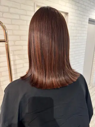 ミディアム カラー abilita RIKIYAのヘアスタイル