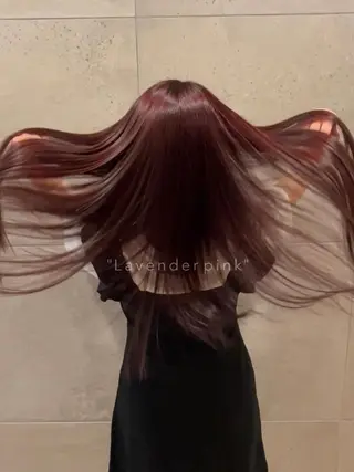 ロング カラー 【レイヤーカット】 【髪質改善】山中優のヘアスタイル