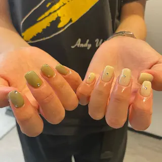 ネイル 🫧飛山琉桜/二条 ネイルアート/束感のマツエク・マツパデザイン