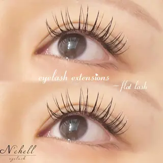 マツエク・マツパ 大阪梅田 ナシェル Kako🦋のマツエク・マツパデザイン