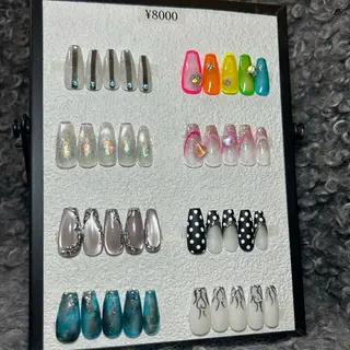 ネイル she nail studio所属・パラジェル/スカルプ salonOerbaのネイルデザイン